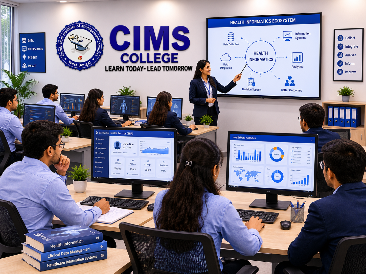 CIMS College clinical informatics and skills lab