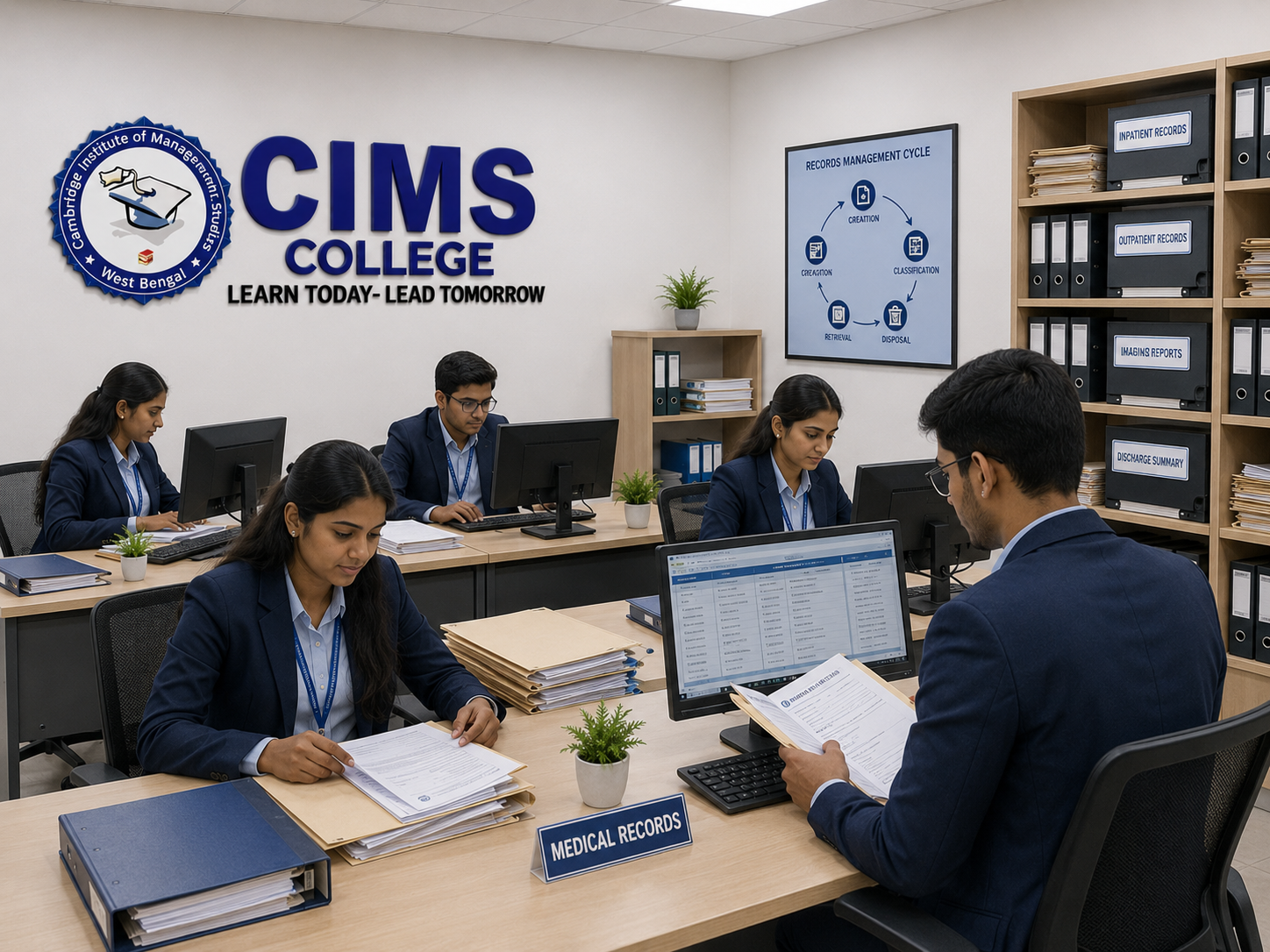 CIMS College medical laboratory and practical training facility